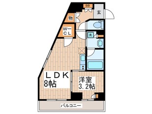 ＲＥＳＩＤＩＡ池上Ⅱの物件間取画像